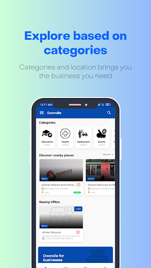 Doondle - Local Businesses Screenshot 1