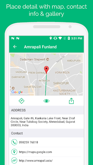 Place Finder - Search Places Around Me Screenshot 1
