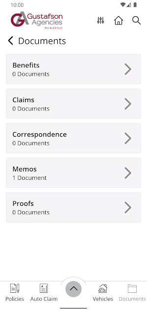 Gustafson Agencies Online Screenshot 2