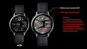Gray Metal Block For Wear OS Screenshot 0