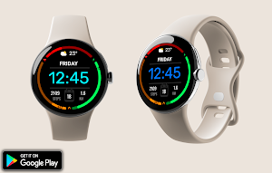 Digital Fnx358 Watch Face Screenshot 3