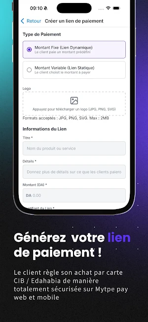 Mytpe Commerçant Screenshot 2