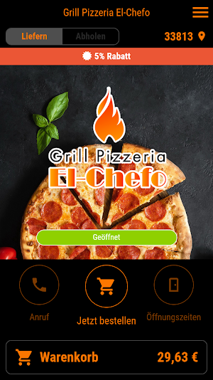 Grill Pizzeria El-Chefo Screenshot 0