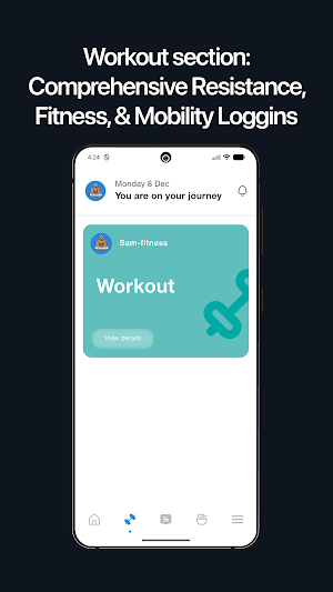 Sam fitness Screenshot 2