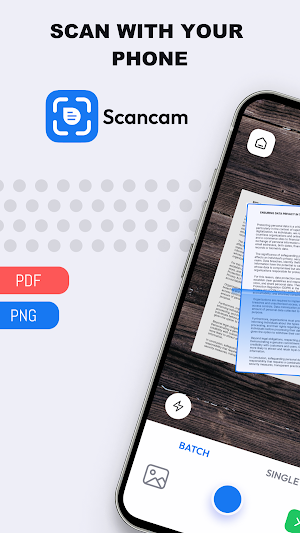 Scan Cam: Docs PDF Scanner App Screenshot 0