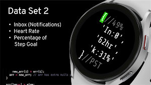 Programmers Code 1 Watch Face Screenshot 3