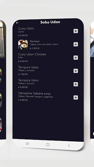 Menú Digital Screenshot 2