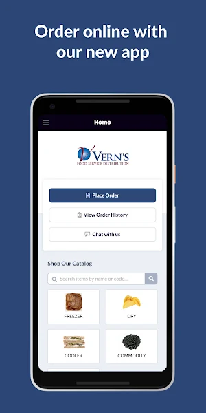 Vern's Food Service Screenshot 0