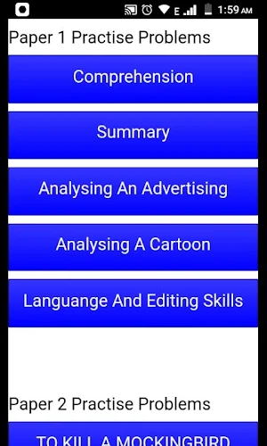 Grade 12 English FAL Mobile Application Screenshot 2