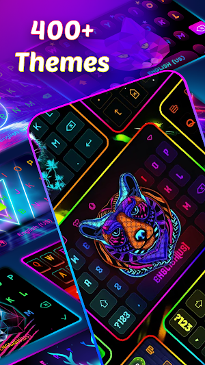 Neon LED Keyboard - RGB Lights Screenshot 0