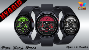 Colorful Hybrid Watch Face Screenshot 1