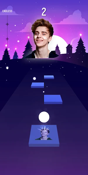 Vlad Bumaga A4: Tiles Hop Screenshot 2
