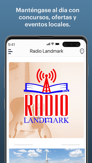 Radio Landmark Screenshot 2