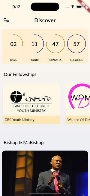 Grace Bible Church App Screenshot 0