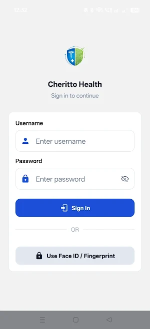 Cheritto Health Screenshot 0