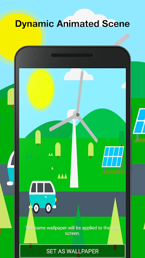 Windmill Live Wallpaper Screenshot 1