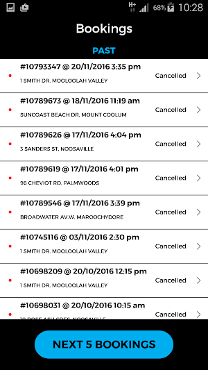 Suncoast Cabs Screenshot 3