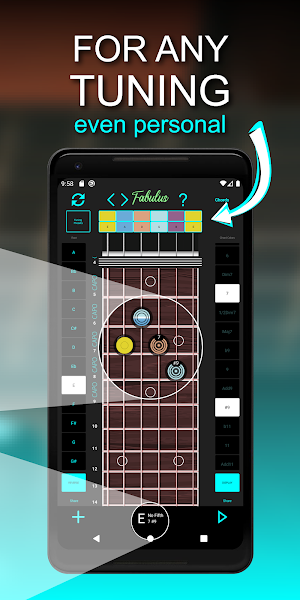 FABULUS Guitar Chord Namer App Screenshot 1
