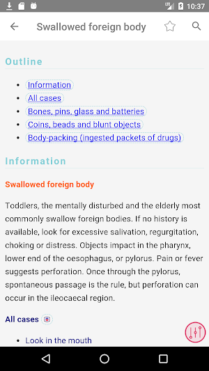 Pocket Consult Gastroenterology Screenshot 2