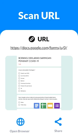 QR Code Scanner & Barcode Scanner, Scan QR Code Screenshot 1