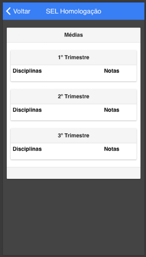 Homologação SEL Resp Screenshot 2