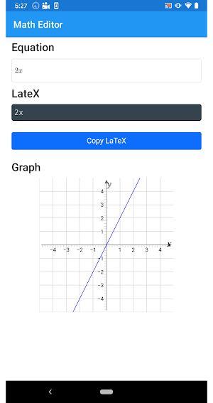 Math editor & Graph Screenshot 3