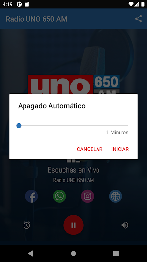 Radio Uno 650 AM Screenshot 2
