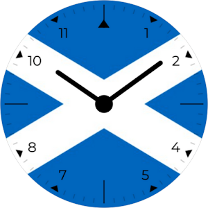 Scotland Analog Watch Face Screenshot 3