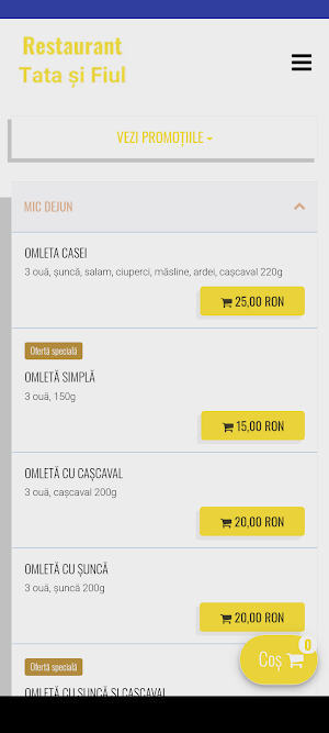Restaurant Tata si Fiul Screenshot 2