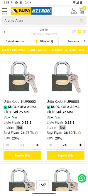 Kupa Tools B2B Screenshot 3
