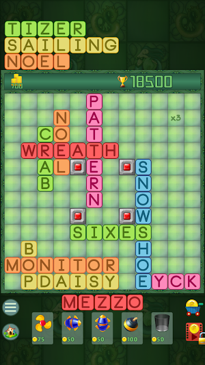 Place Words, word puzzle game. Screenshot 2