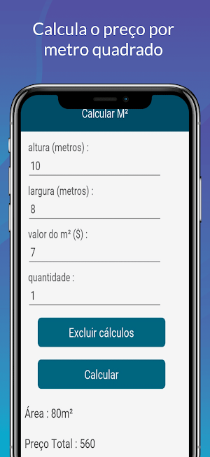 Tamanho da Construção Screenshot 0