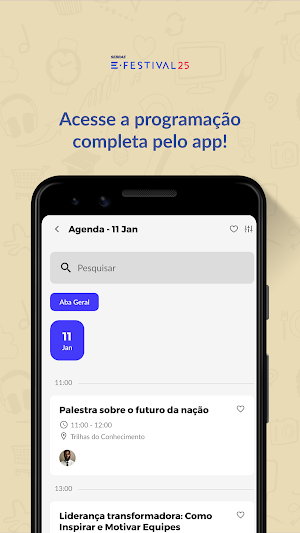 Efestival Sebrae Screenshot 2