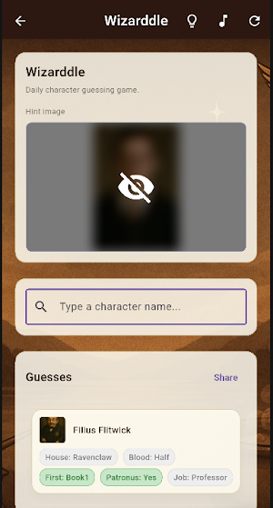 Harry Potter - Wizarddle Screenshot 2