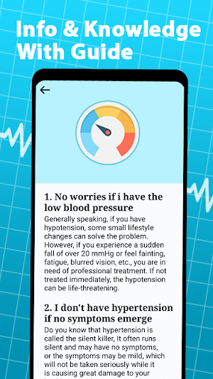 Blood Pressure Monitor App Screenshot 3
