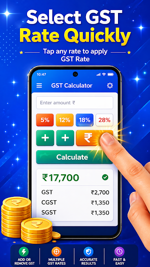 GST Calculator & Tax India Screenshot 2