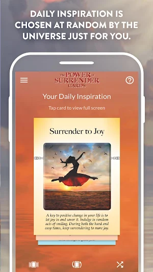 The Power of Surrender Cards - Judith Orloff, M.D. Screenshot 1
