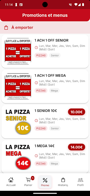 FAMILY PIZZA CHANTILLY Screenshot 3