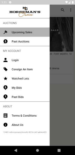 Horseman’s Choice LLC. Screenshot 3