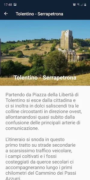 Passi Azzurri Screenshot 1