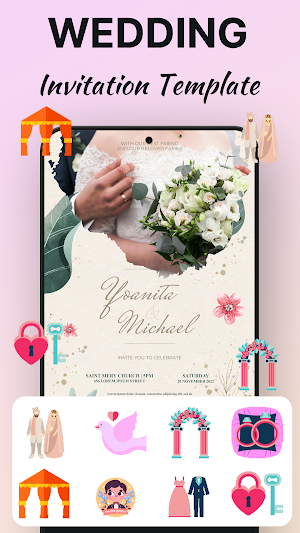 Invitation Card Maker: Invites Screenshot 3