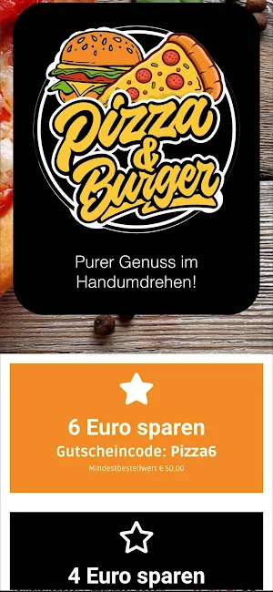 Pizza & Burger Screenshot 0
