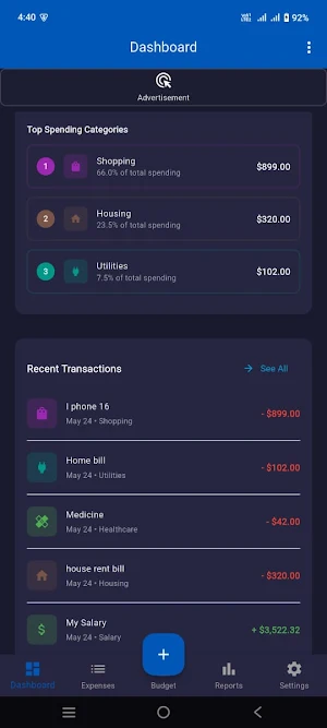 TotalExpensePro Screenshot 2