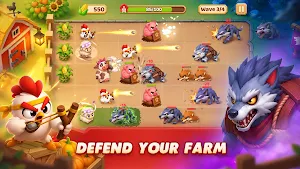 Farm Defense: Wolf Siege Screenshot 0