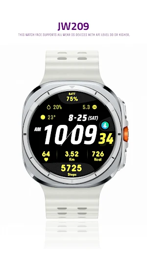 JW209 jwstudio watchface Screenshot 0