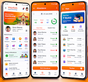 VidyaGate -Smart School App Screenshot 0