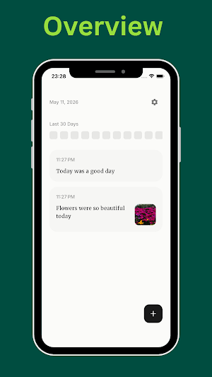 Journal Diary: Mood Tracker Screenshot 1