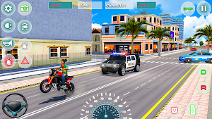 US Police Chase Police Game 3D Screenshot 2