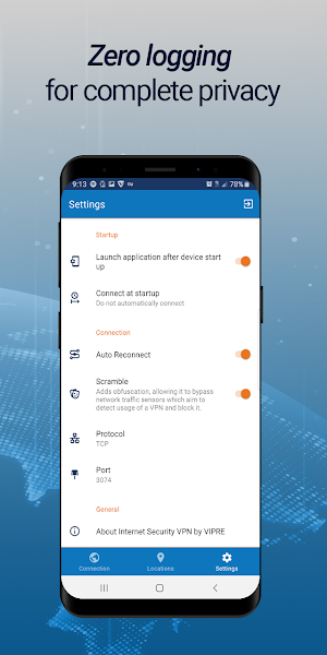Internet Shield VPN by VIPRE Screenshot 3