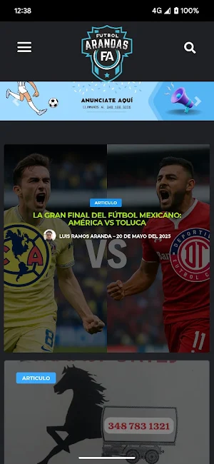 Futbol Arandas Screenshot 1